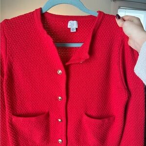 a new day Red Women's Cardigan